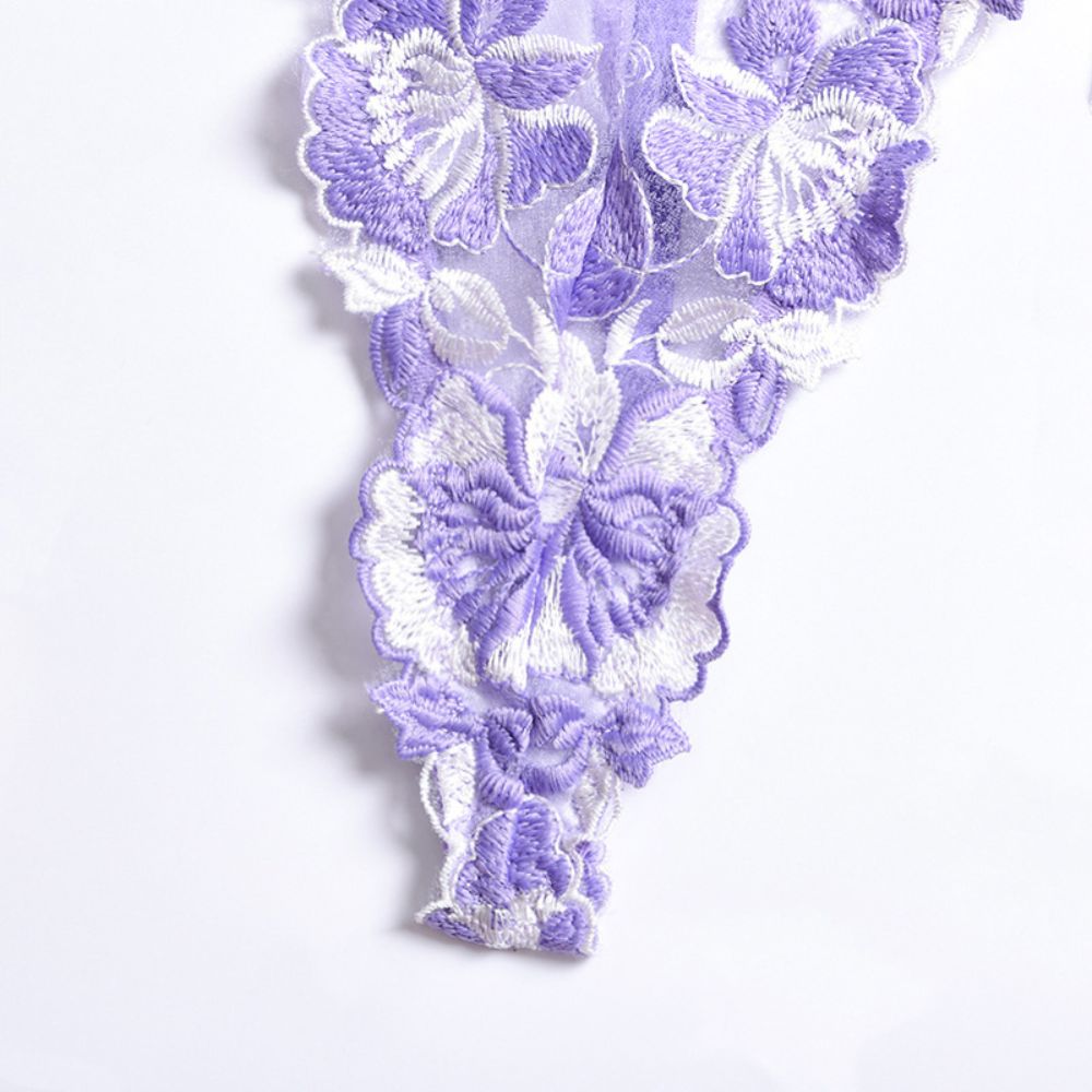 Conjunto Lucero, textura de encaje